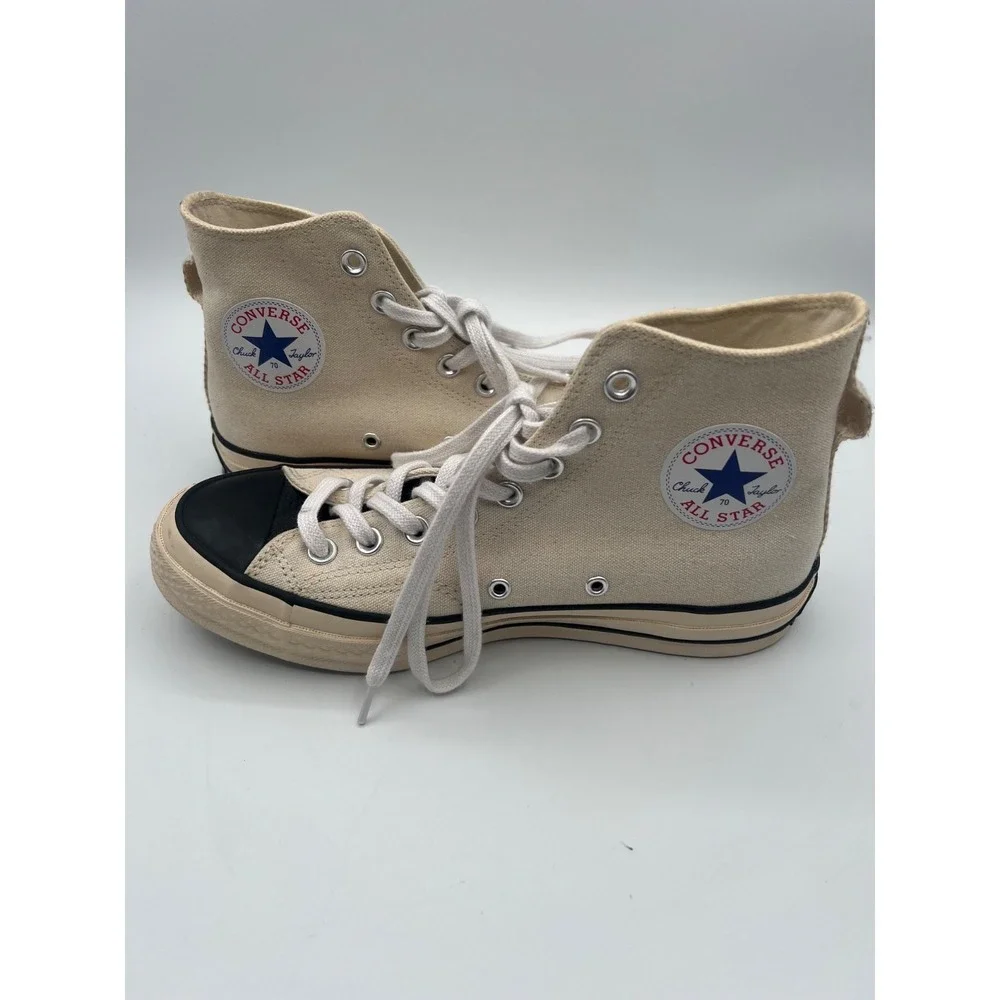 Converse Chuck Taylor 70 High Fear  Of God Essentials Ivory Black